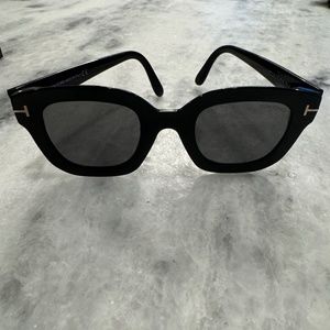 Tom Ford Oversized Black Sunglasses
